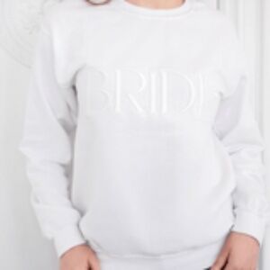 Embroidered BRIDE Sweatshirt